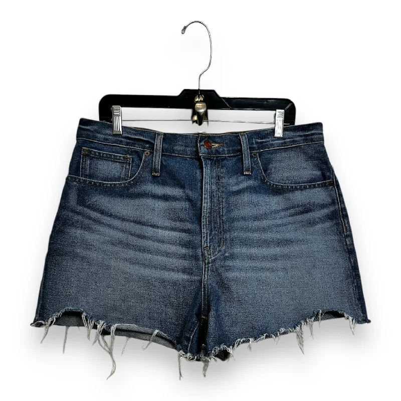 Shorts By Madewell In Blue Denim, Size: 12