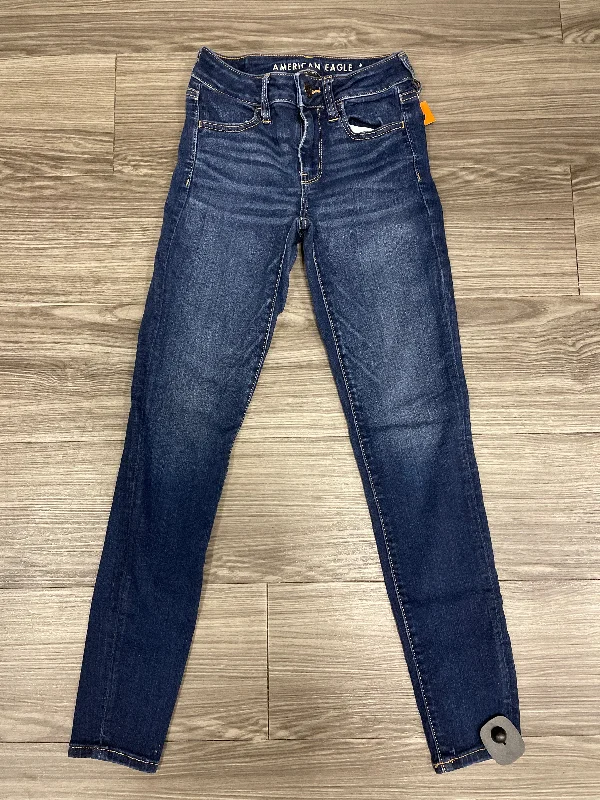 Jeans Skinny By American Eagle  Size: 0