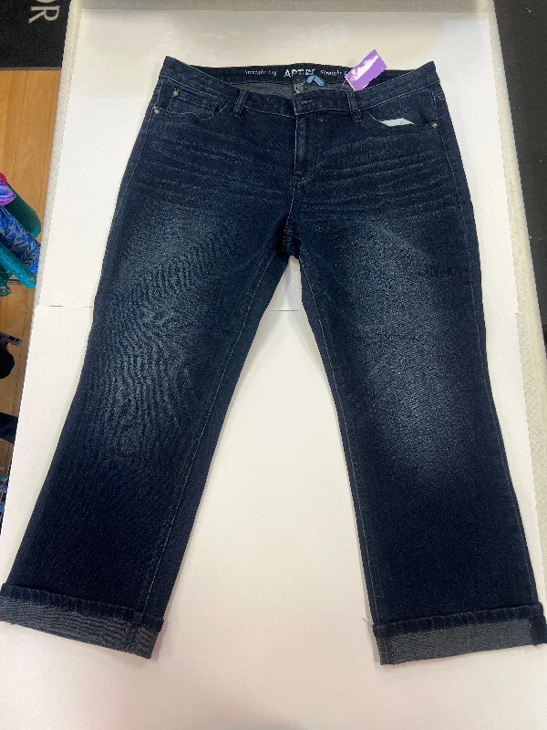 Jeans Straight By Apt 9  Size: 10