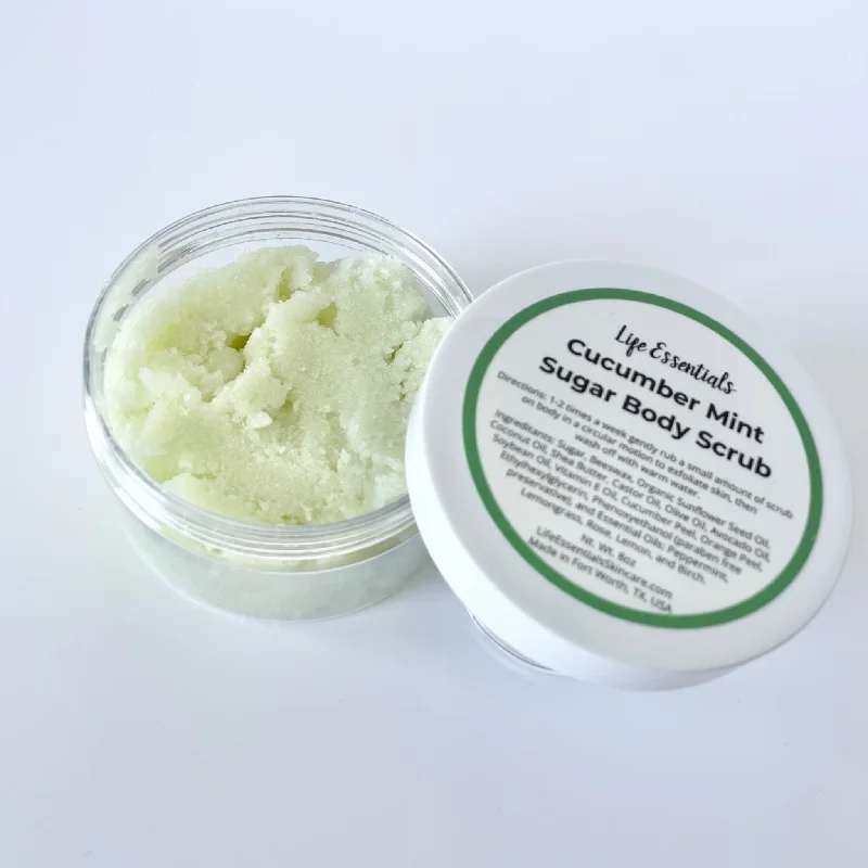 Cucumber Mint Sugar Body Scrub