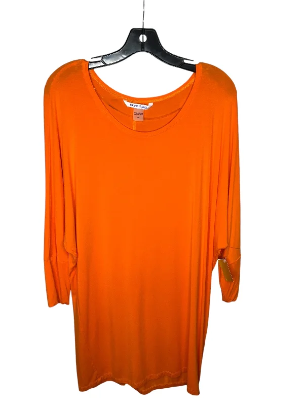 Top Short Sleeve By Nygard Peter In Orange, Size: M