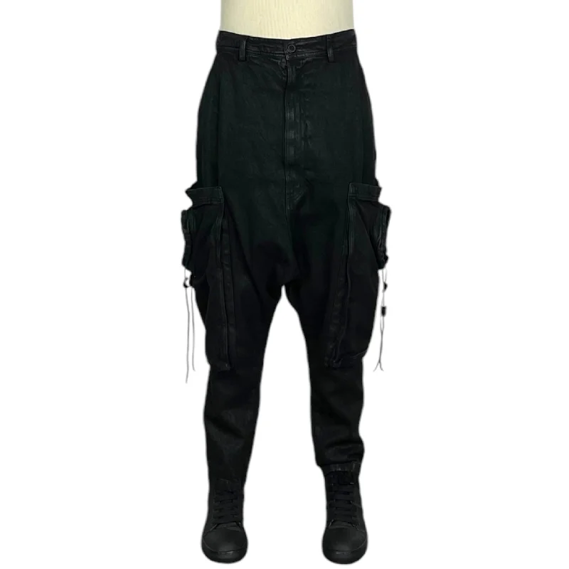 COATED DENIM CARGO PANT