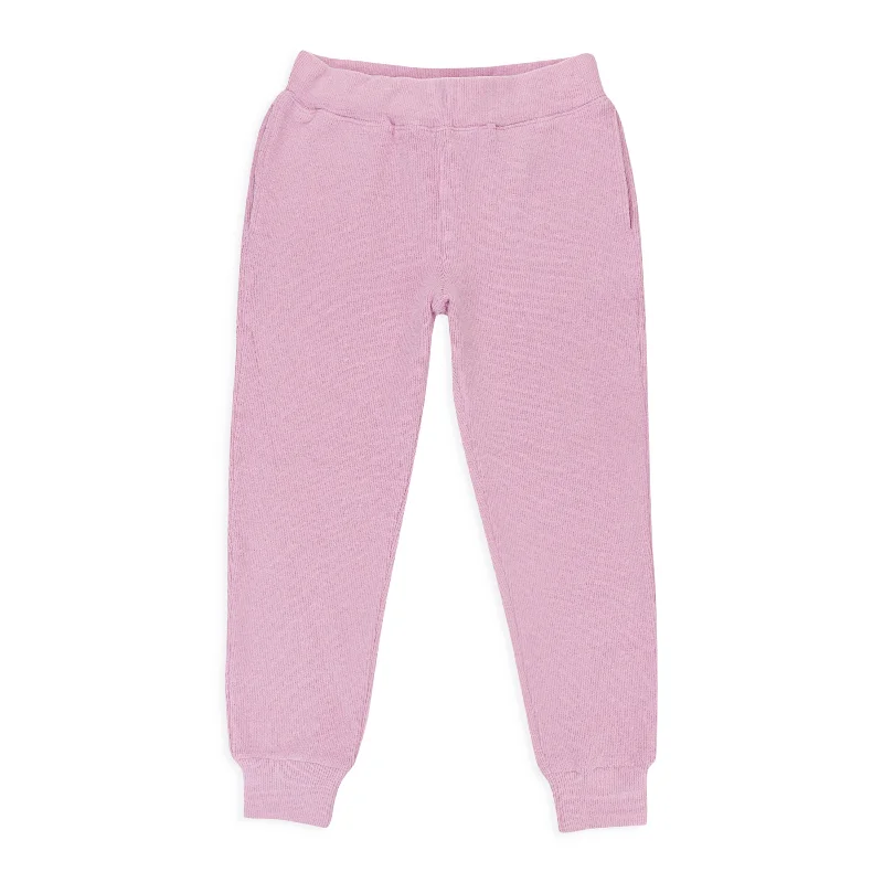 CALLIPYGIAN RIB SANDY PINK WOMEN'S JOGGERS & SWEATPANTS