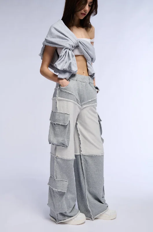 FASHION FORWARD WIDE LEG SWEATPANT