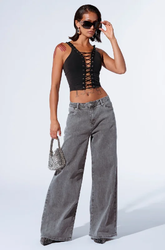 PERFECT FIT EVERYDAY WIDE LEG DENIM