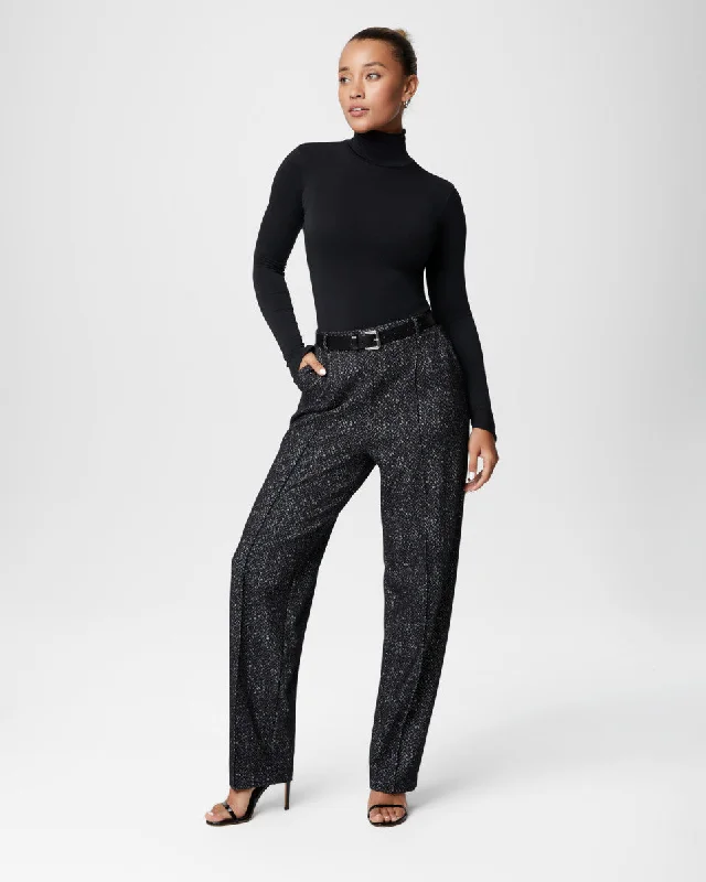 SPANX® Ponte Barrel Leg Pant, Herringbone