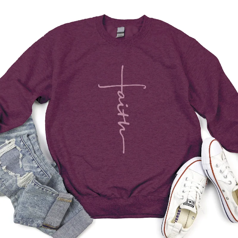 Faith Cross Sweatshirt