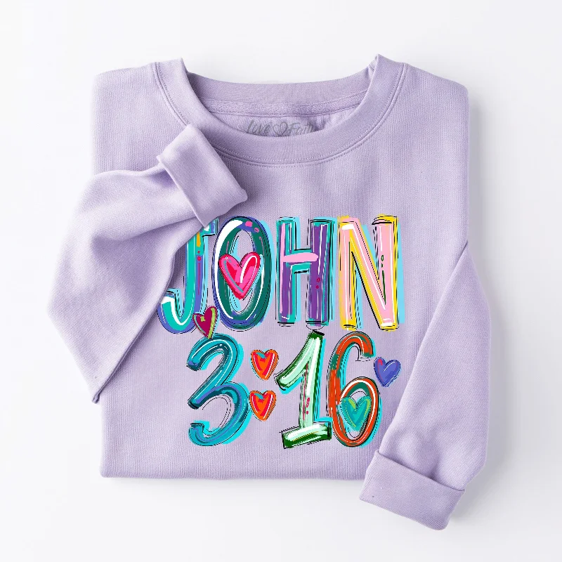 John 3:16 Sweatshirt