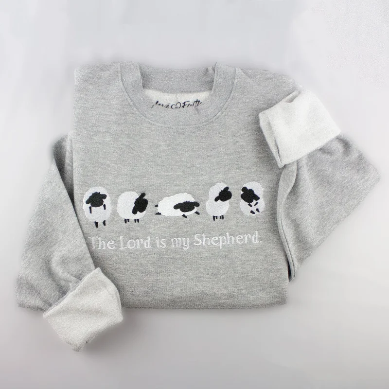 Embroidered The Lord is my Shepherd Sweatshirt