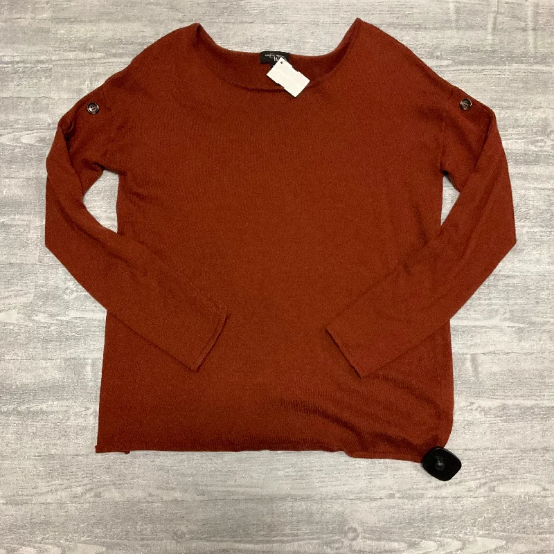 Top Long Sleeve By Cmc In Rust, Size: M