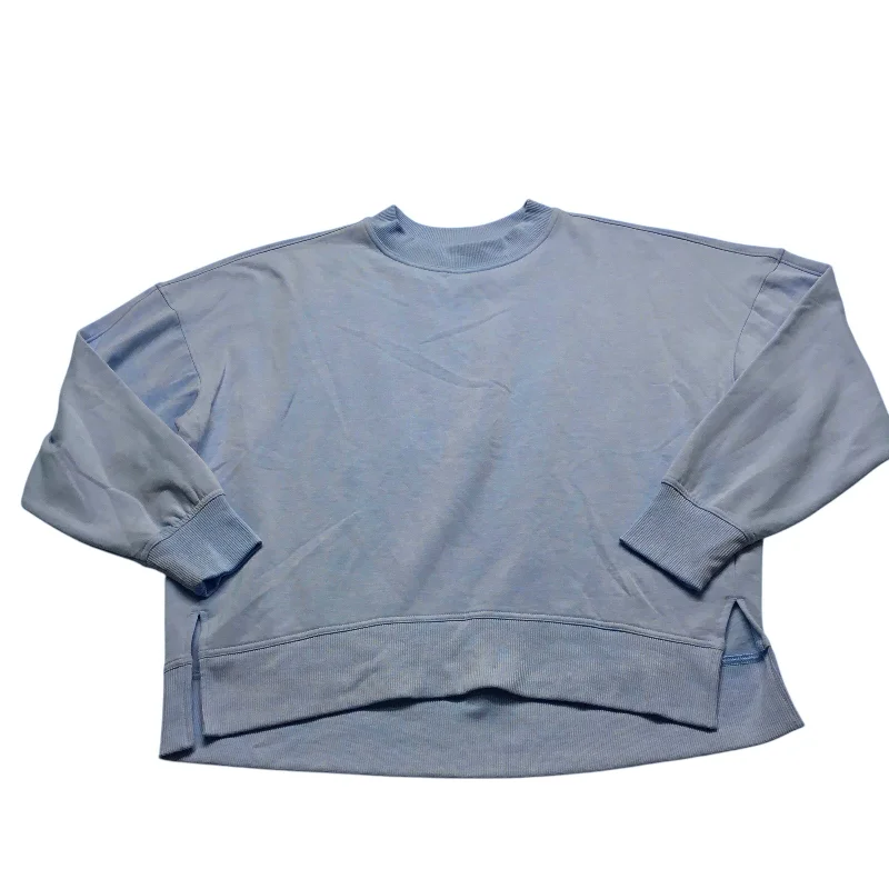 Top Long Sleeve By Dsg Outerwear In Blue, Size: M