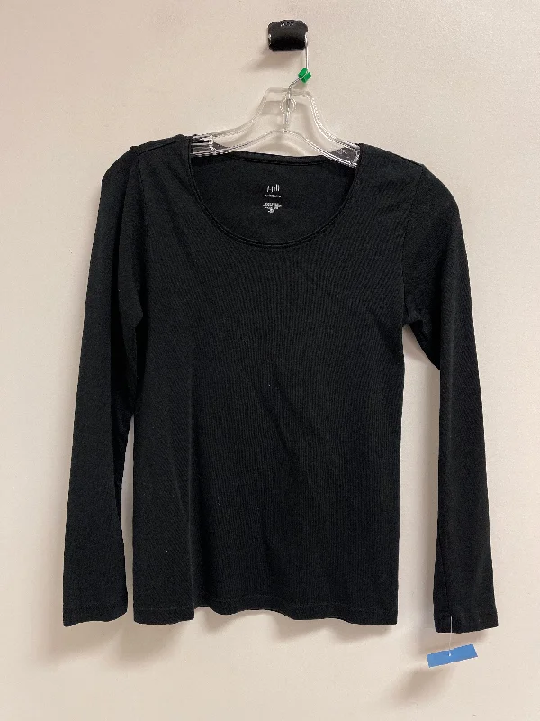 Top Long Sleeve By J. Jill In Black, Size: Xsp