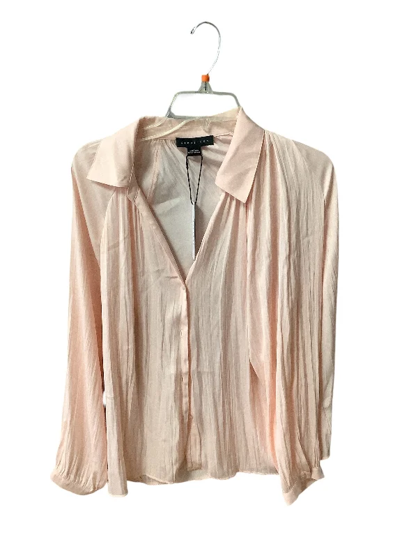 Top Long Sleeve By Sanctuary In Pink, Size: L