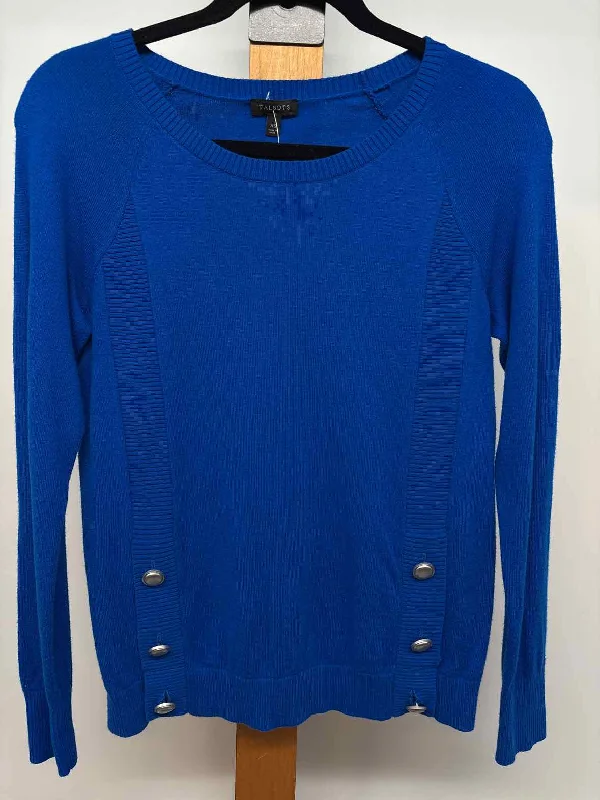 Talbots Women's Size XS Blue Solid Sweater