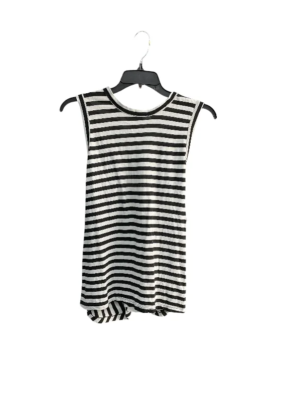 Top Sleeveless By Alc In Striped Pattern, Size: M