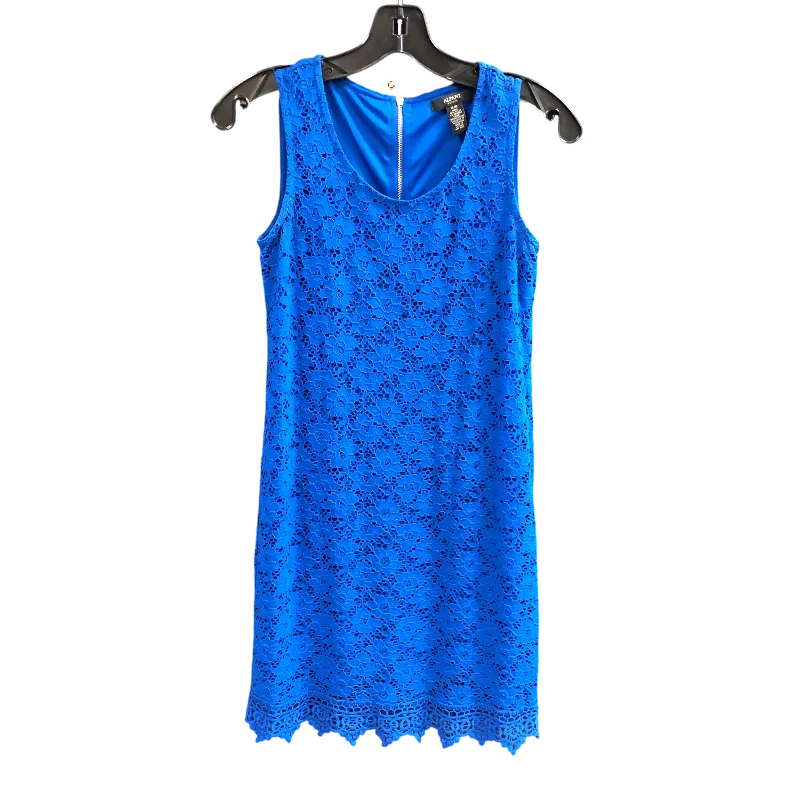 Top Sleeveless By Alfani In Blue, Size: Sp