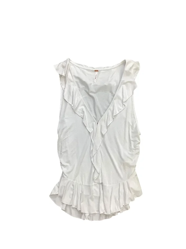 Top Sleeveless By Free People In White xl