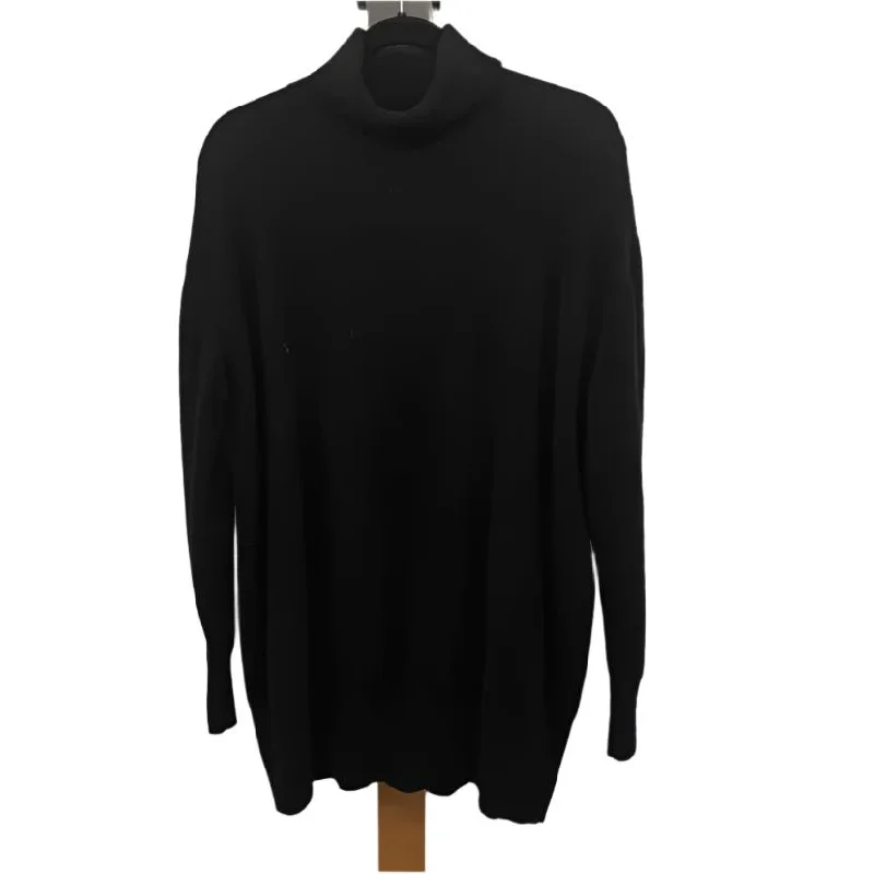 Universal standard Women's Size L Black Solid Sweater