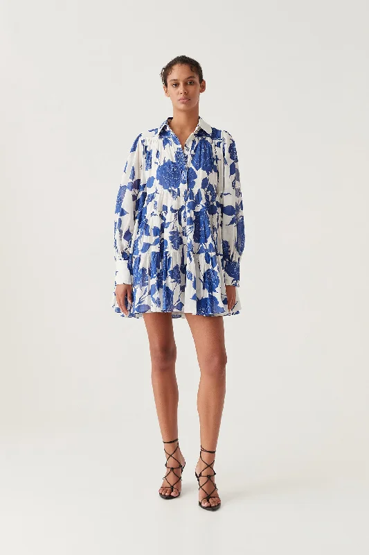 Vie Voile Smock Mini Dress